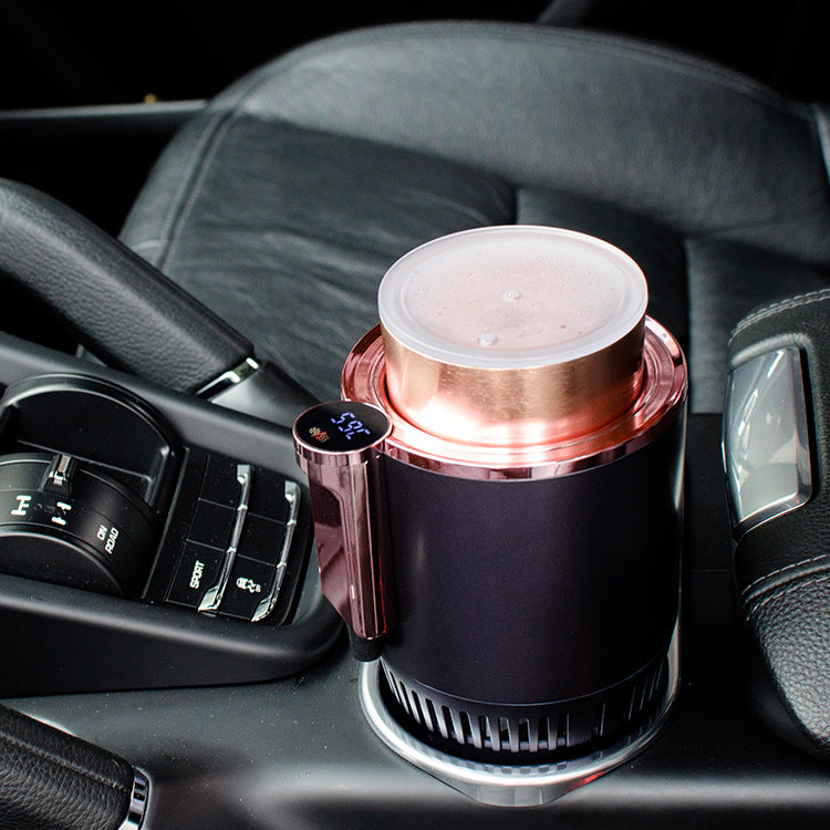 ClimexPro™ — Where Luxury Meets Temperature Precision  2-in-1 Smart Car Cup | Premium Heating & Cooling | Digital Climate Control for Your Drink